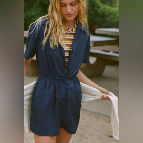 Sweaty Betty Anytime Short-Sleeve Romper, BNWT, size XL - Picture 2 of 15